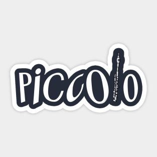 Piccolo In Piccolo White Text Sticker